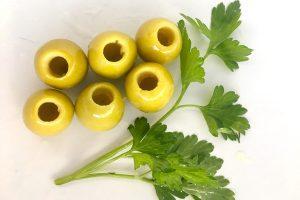 olivas manzanila sin hueso