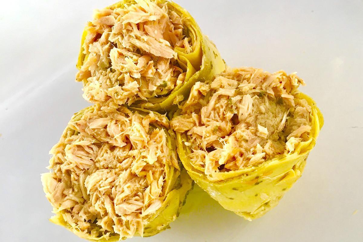 alachofas rellenas de atún aceitunas lorente