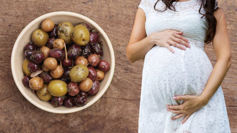 aceitunas y embarazo